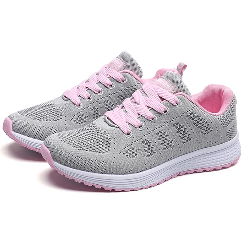 Damskie trampki Lekkie damskie sportowe tenisówki Oddychają dorywczo białe buty Dla kobiet Buty sportowe Tenis Damskie buty sportowe