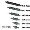 Technical Parts 64782 15458 Flat Panel Plate 1x5x11 1X3X11 Mechanical Building Blocks Car MOC Parts Bricks Compatible Leduo