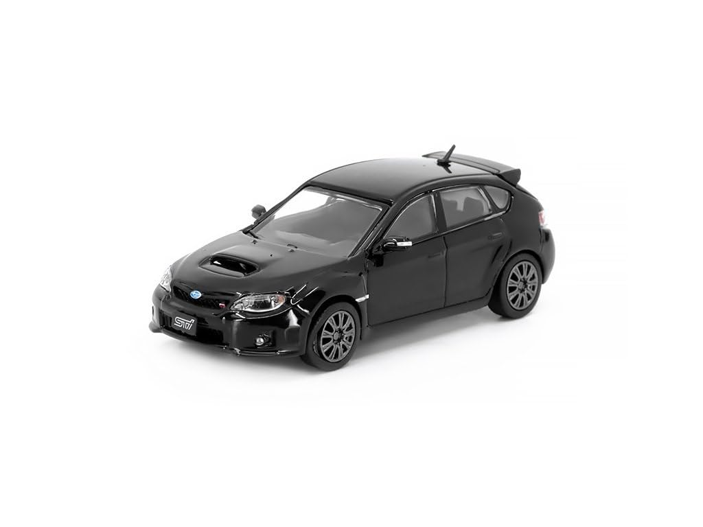 BM Creations Subaru 2009 Impreza WRX Black RHD Scale Model 64B0112 1/64