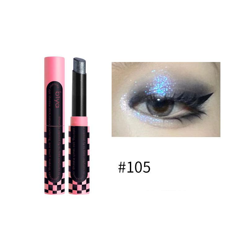 Ambilight Eyeshadow Stick Pearlescent Fine Glitter Powder Delicate Brightening Nose Shadow Silkworm Eyeshadow Highlight Stick