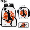 Basketball Basketball School Bag High Definition Printing Multifunctional Cross-Border Backpack