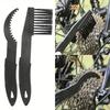 2pcs ABS Bicycle Chain Cleaning Brush Set - Mountain Bike Crank Gear Maintenance Tool