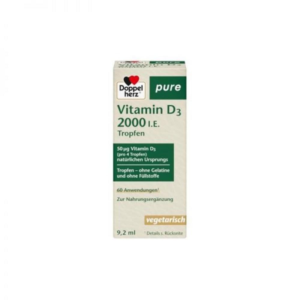 Doppelherz Pure Vitamin D3 Drops 1 pcs 9.2ml