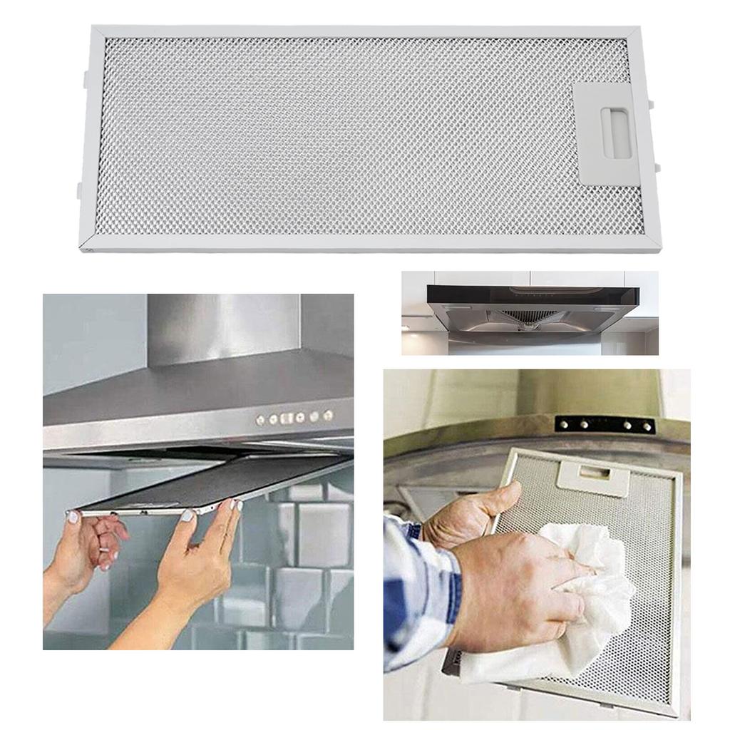Kitchen Ventilation Metal Mesh Extractor Grease Filter Easy Installation Effective Filtration Maintain Air Circulation