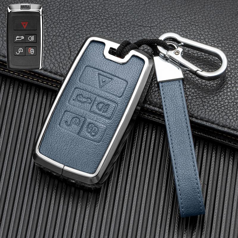 Zinc Alloy Car Remote Key Case for Land Rover Range Rover Sport Velar Evoque Freelander2 Discovery Jaguar XF XJ XJL XE