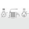 Fishing Wire Winder System Aluminium Alloy Vacuum Sucking Cup Type Handle Fish Line Winding Tool