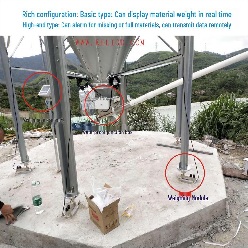 Keliy Feed Silo Weighing Sensor, 5-25 Tons, High Accuracy, Easy Installation