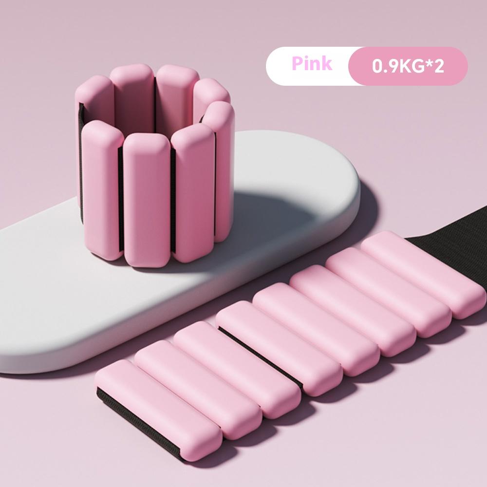 2 יחידות צמיד נשיאת עומס שק חול אימון כושר קיבולת נשיאת עומס ריצה פרק כף היד משקל נגד יוגה עמיד לזיעה
