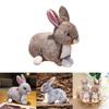 Adorable Plush Rabbit Toy Soft Cute Stuffed Bunny Doll For Kids Gift And Decoration