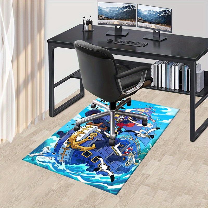 1pc Captain Yo Ho,Pirate Adventure,Sea Battle Office Carpet Soft Polyester Entrance Carpet Washable