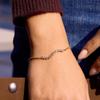 Yori Fashion Stainless Steel Openwork Heart Bracelet 18k Gold Plated Waterproof Jewelry For Women Charm Fashion