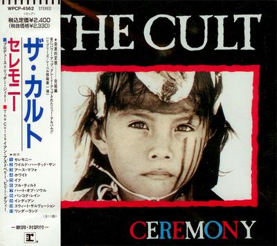 CD CULT  Ceremony WPCP4562 Reprise Records 1991 Japan Rock Used
