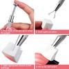 YIKOOLIN 4 Claw Metal Grabber Reacher Tool 50Pcs/200Pcs Mini Nail Sponges Blocks Nail Buffer Block Gradient Nail Art Tools