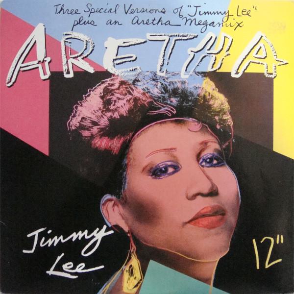 

12-дюймовая пластинка ARETHA FRANKLIN Jimmy Lee AD19547 Arista 1986 Канада SoulFunk Б/у