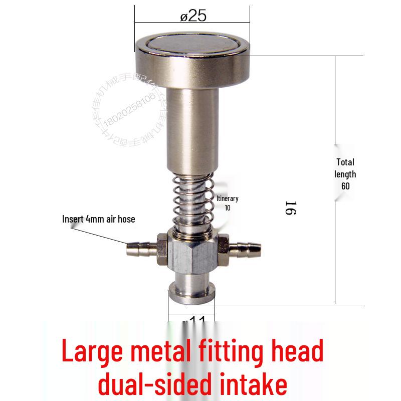 Injection Molding Machine Magnetic Base Connector with Strong Suction Cup and Metal Fittings