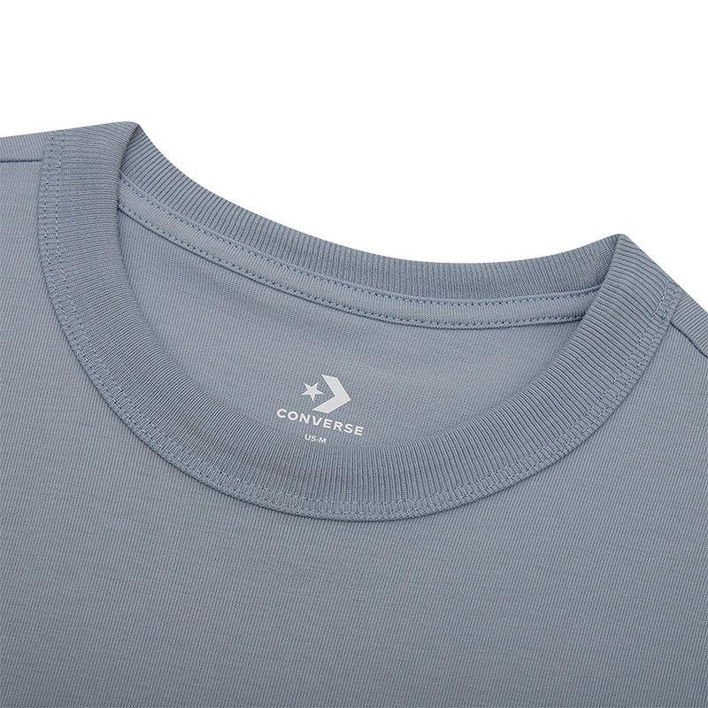 New Converse T Shirt Men's Steel Blue 10028741-A03