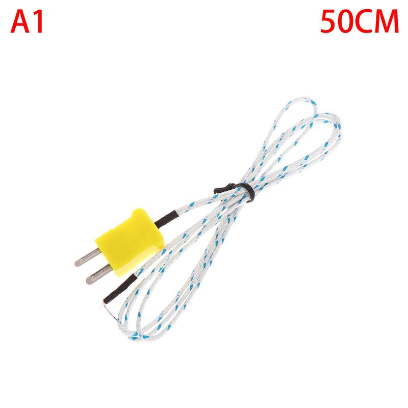 

0.5M-10M K-Type Thermocouple Extension Wire – Compensating Cable for Temperature Meters & Multimeters,Multiple Lengths Available
