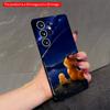 2DFlat Samsung Phone Case Fox and Duck Under Starry Sky Applicable To Galaxy S23 S24 S25ULTRA S26 A12 A14 A15 A16 A54 A55