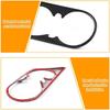 RT-TCZ for Chevy Camaro Carbon Fiber Cup Holder Trim Cover for Chevrolet Camaro 2017 2018 2019 2020 2021 2022 2023 Carbon Fiber Interior Accessories