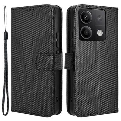 Flip Case for Xiaomi Redmi Note 13 5G, Wallet Smart Magnet, Black