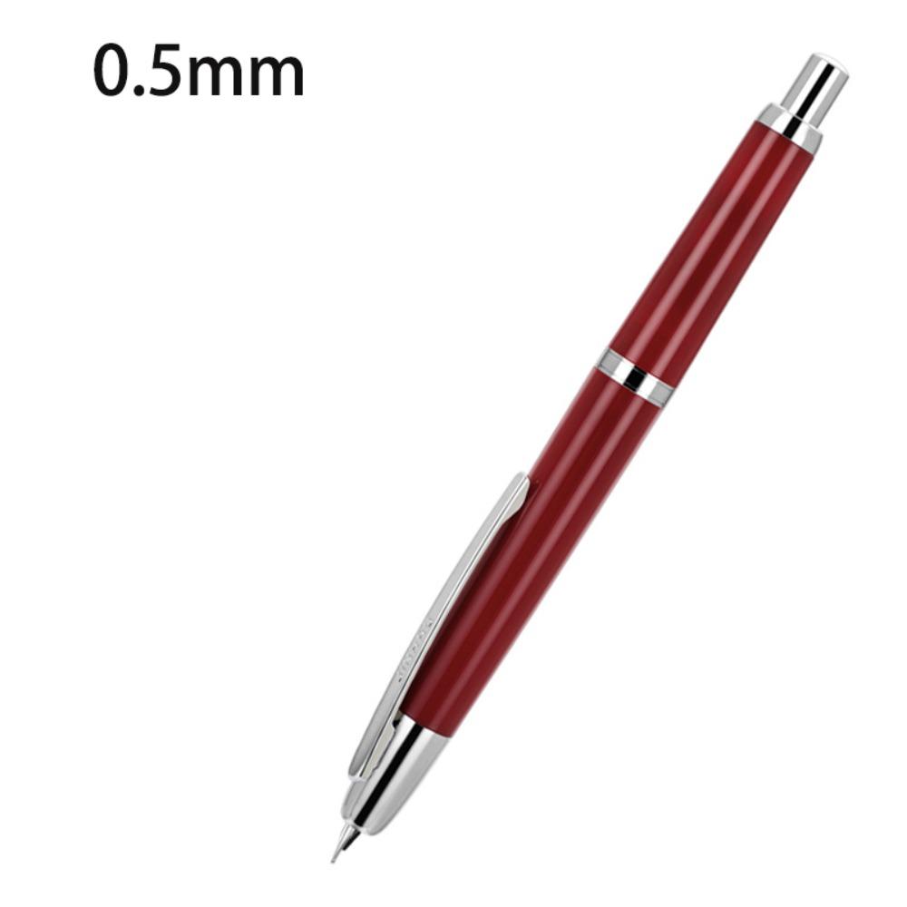 

Smooth Writing Press Fountain Pen EF/F Nib Plastic Pen Stylish Click Fountain Pen Writing Supplies red-0.5mm