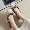 Bow Women Mary Jance Shoes Shallow Cozy Sport Shoes Woman's Sandals 2025 Brand New Designer Dress Zapatillas De Mujer