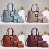Pu Geometric Pattern Large Capacity Shoulder Bag For Daily Use