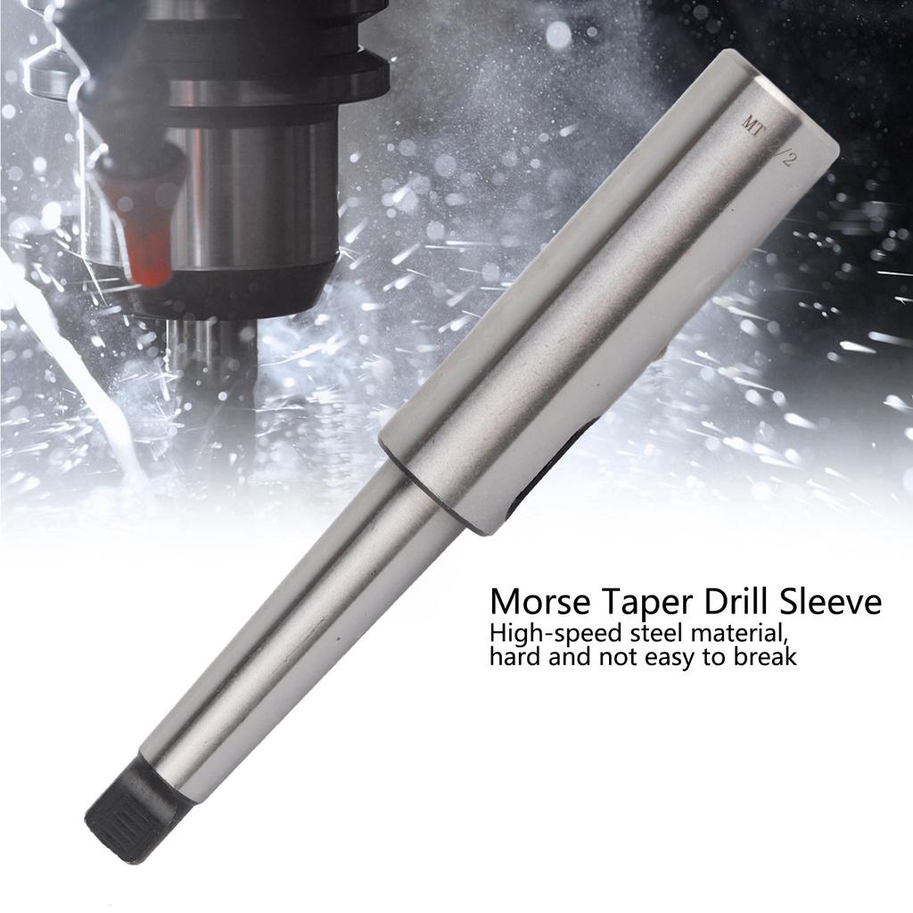 Manchon de perçage à cône Morse Adaptateur de réduction d'allongement Pièce de rechange pour montage de tour MT2‑2