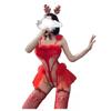 Sexy Christmas & Halloween Fishnet Lingerie Set