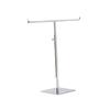 Display Stand T Shaped Adjustable Height Jewelry Organizer Stand Hanging Jewelry Stand Handbag Display Stand for Boutique Store