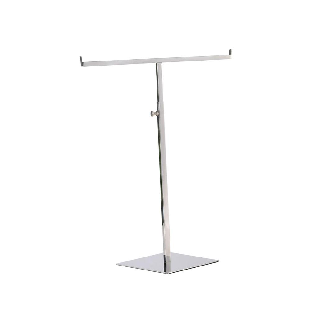 Display Stand T Shaped Adjustable Height Jewelry Organizer Stand Hanging Jewelry Stand Handbag Display Stand for Boutique Store