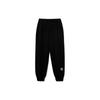 MLB Boston Red Sox Solid Logo Print Elastic Cuff Casual Knit Sweatpants Men bottoms Black 3AWPB0131-50BKS