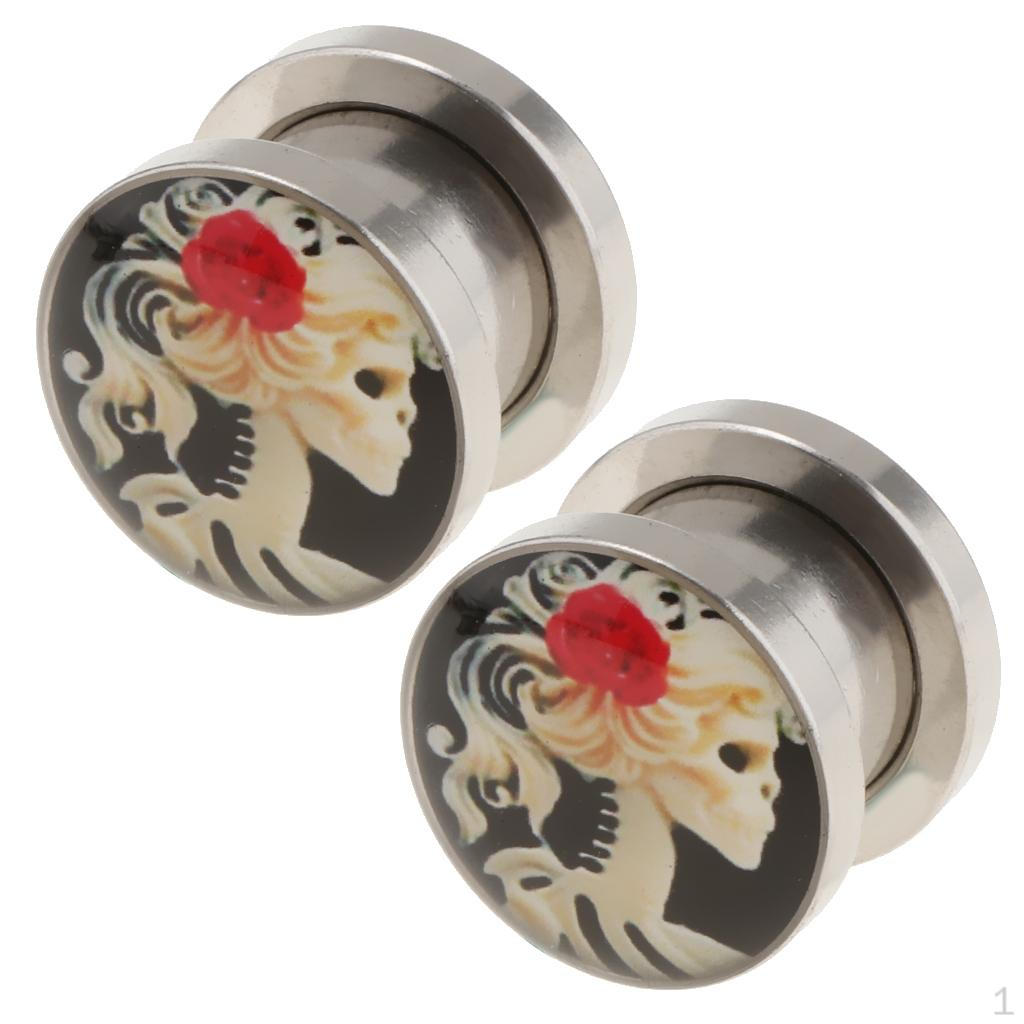 1 пара ушных тоннелей, расширителей 10mm