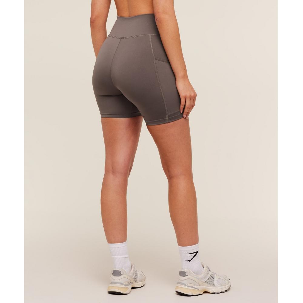 Gymshark Pocket Shorts Cool Brown B4a8w Nbzg