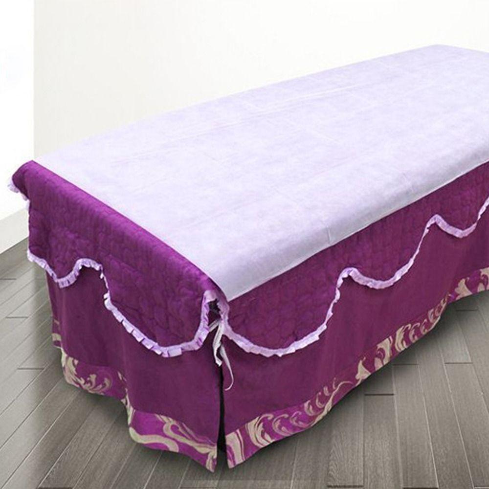 100pcs/set 180*80cm Massage Table Sheets Non-woven Beauty Salon Mattress Covers  Hotel Travel