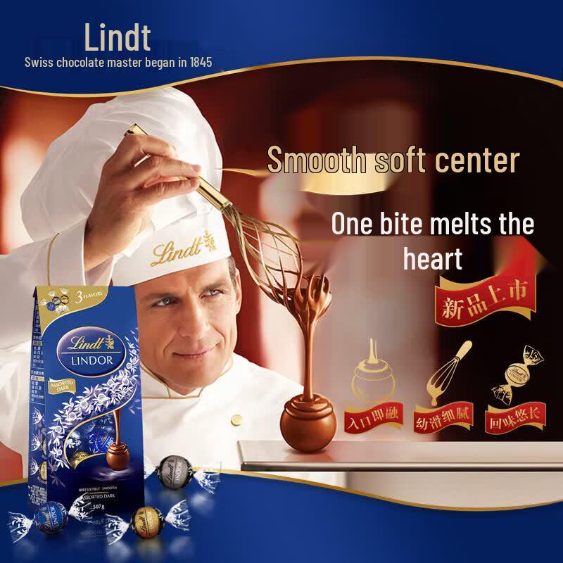 Lindt Lindor Dark Chocolate Truffles 507g