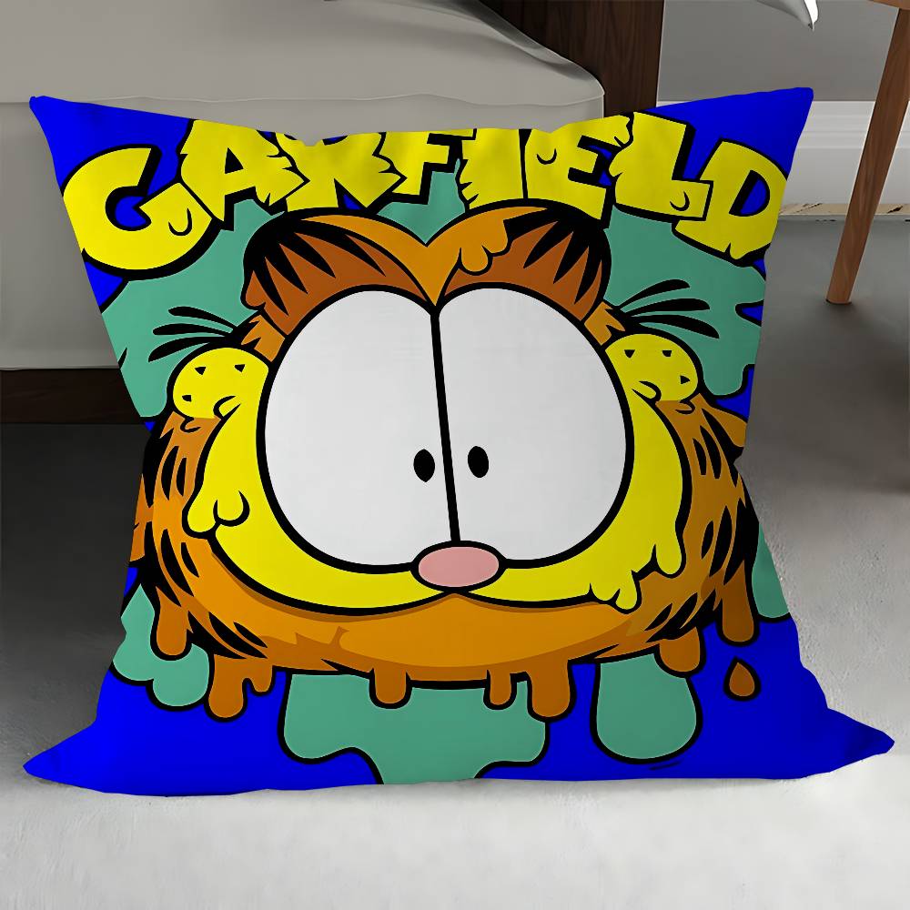 Cute Anime G-Garfields Cat 45*45cm Cushion Cover Pillow Cover Decor Pillowcase Home Pillowcase For Couch Pillow