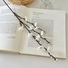 1pcs 54CM Wintersweet Faux Flower DIY Fake Plastic Flower Artificial Plum Blossom  Home Decor