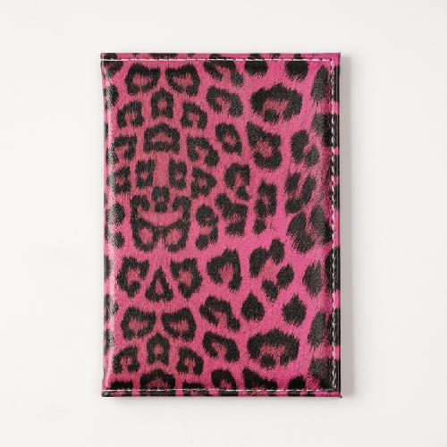 

Leopard Print PU Leather Passport Holder Case Travel Luggage Tags Pasport Protective Cover Travel Accessories for Women Men