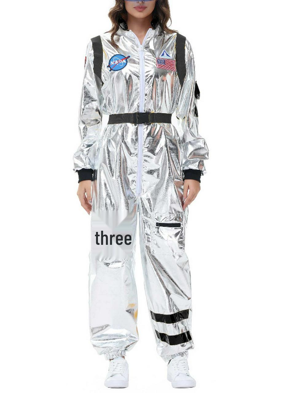 Halloween Astronaut Costume: Wandering Earth Spacesuit Pilot Cosplay Outfit XL