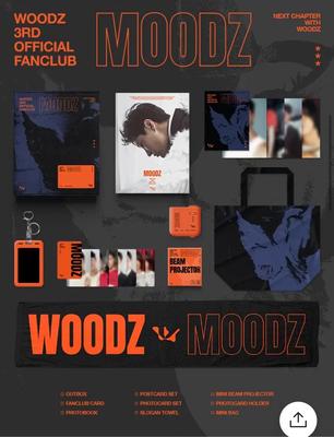 WOODZ MOODZ 3rd Generation Fan Club Goods Full Set