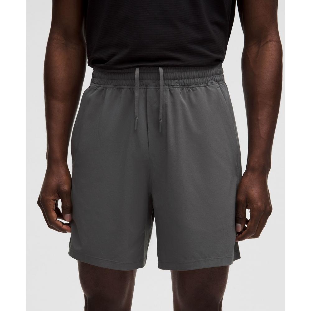 Lululemon Pace Breaker Linerless Short 7  Onyx Grey