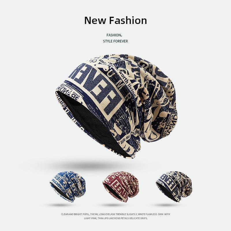 Women's Autumn and Winter Retro Style Pile Up Hats