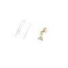 Minimalist Acrylic Nightstand with Horse Figurine Modern Statue Collection Tabletop Ornament for