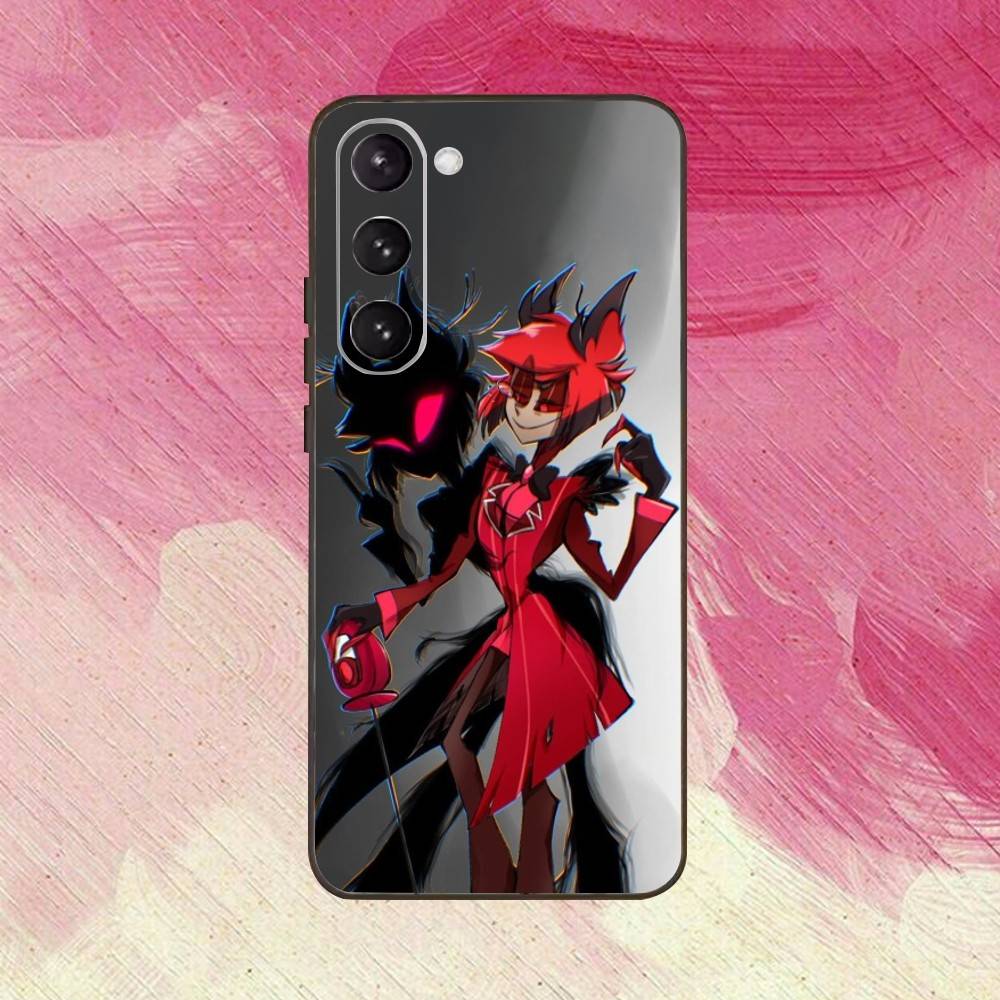 H-Hazbin H-Hotel A-Alastor Phone Case For Samsung Galaxy A73,A72,A71,A70,A53,A52,A51,Soft Silicone Black Cover Samsung a32 5g