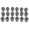 18Pcs ER32 Spring Collet Carbon Steel Milling Lathe Chuck Set for CNC Engraving Machine 3?20mm