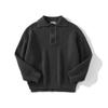 Men S Loose Long Sleeve Polo Knit Sweater Casual Autumn Winter