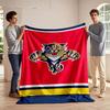 Fierce Panther Design Blanket Print Blanket Soft and Cozy Perfect for the Living Room Bed Sofa or a Nap,gift