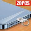 1/5/10/20PCS Transparent Mobile Phone Tether Tabs Anti-lost Lanyard Gasket Replacement Detachable Phone Hanging Cord Clips