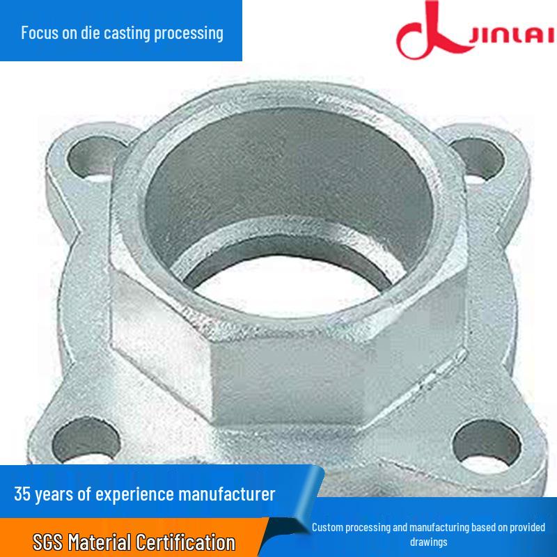 Aluminum Alloy Die-Casting Shell for Mechanical Hardware Accessories, Solid Mold, Custom Non-standard Options Available